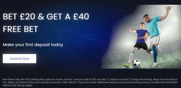 21LuckyBet Sportsbook Welcome Offer Screenshot