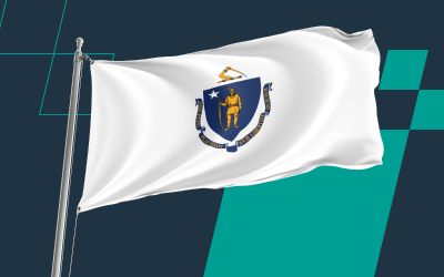 massachusetts state flag cluster image